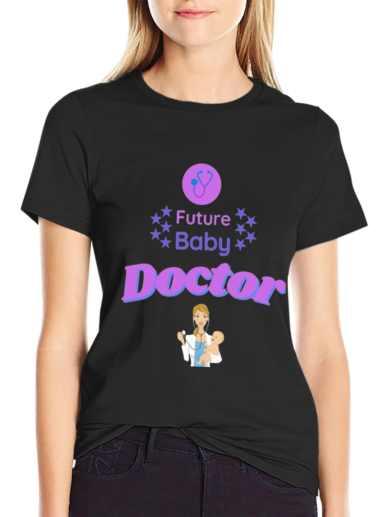 Future Baby Doctor T-Shirt - Cute Medical Tee