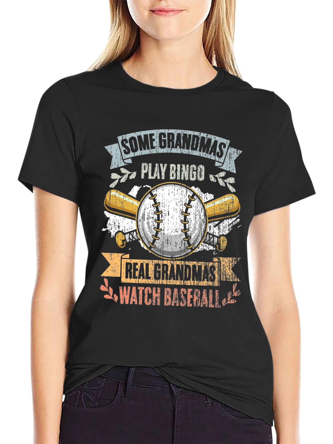 Grandma Baseball T-Shirt