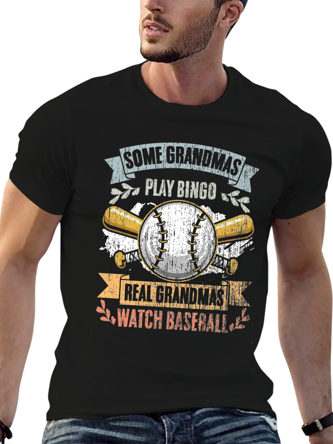 Grandma Baseball T-Shirt