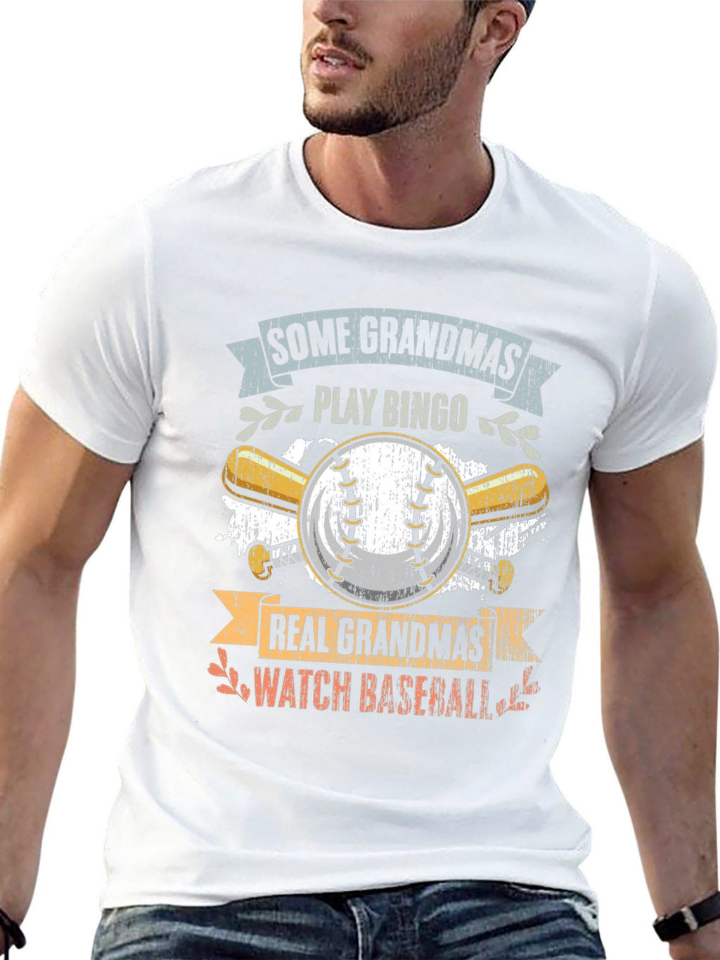 Grandma Baseball T-Shirt