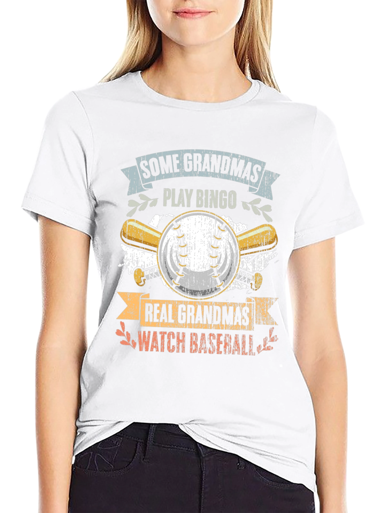 Grandma Baseball T-Shirt