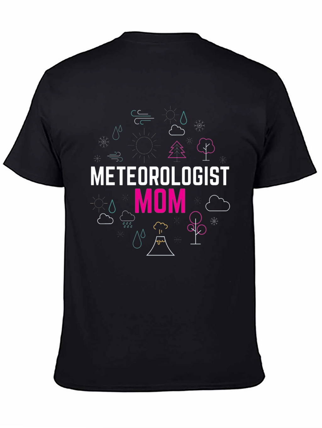 Meteorologist Mom Graphic T-Shirt