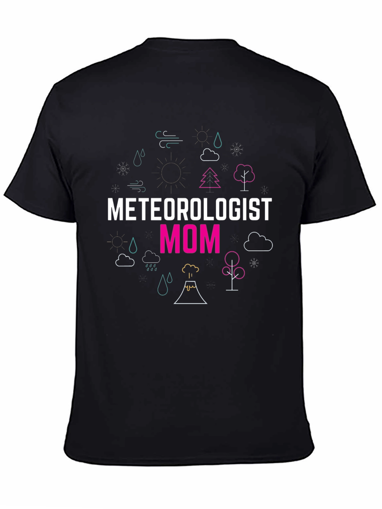 Meteorologist Mom Graphic T-Shirt