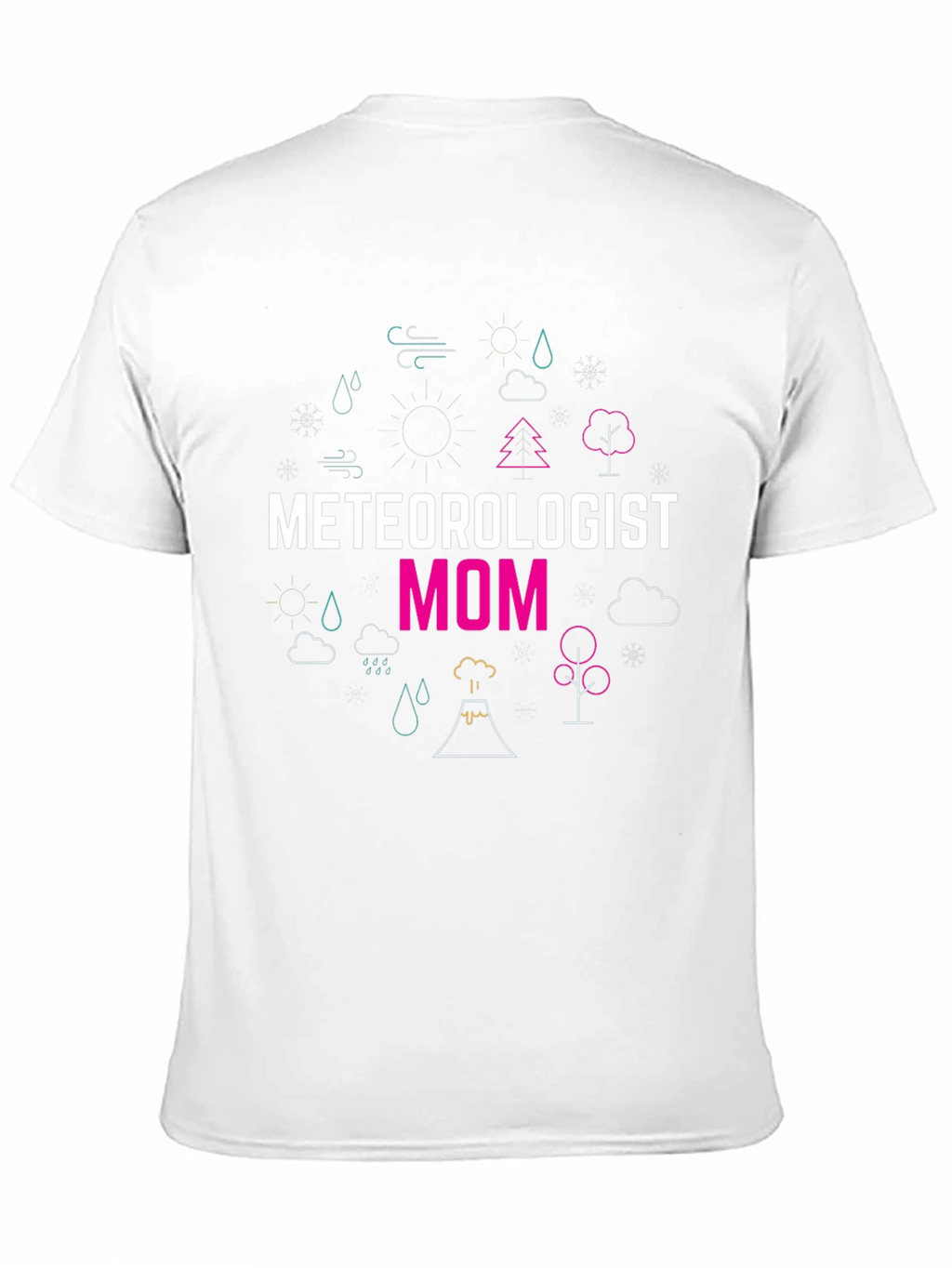 Meteorologist Mom Graphic T-Shirt