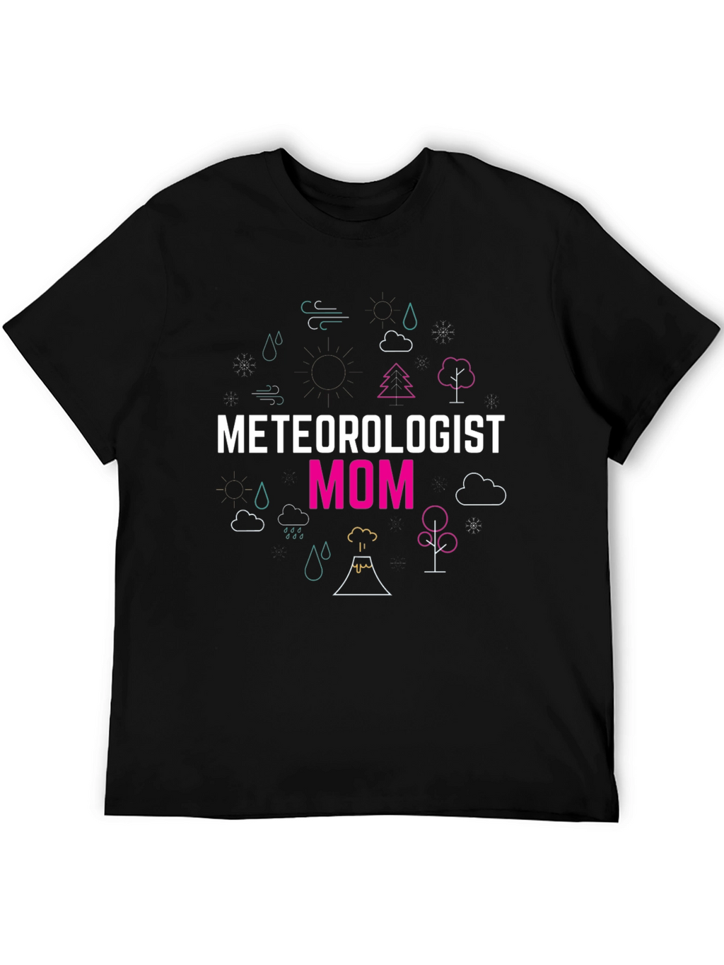 Meteorologist Mom Graphic T-Shirt