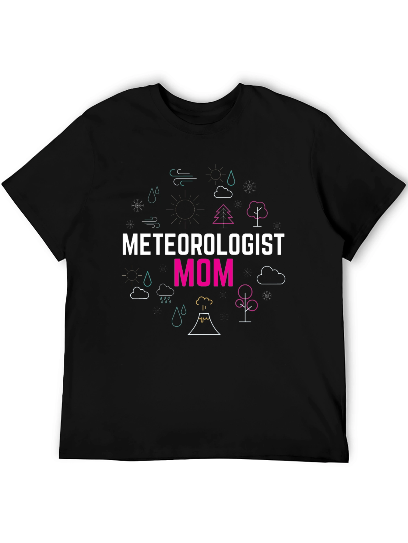 Meteorologist Mom Graphic T-Shirt