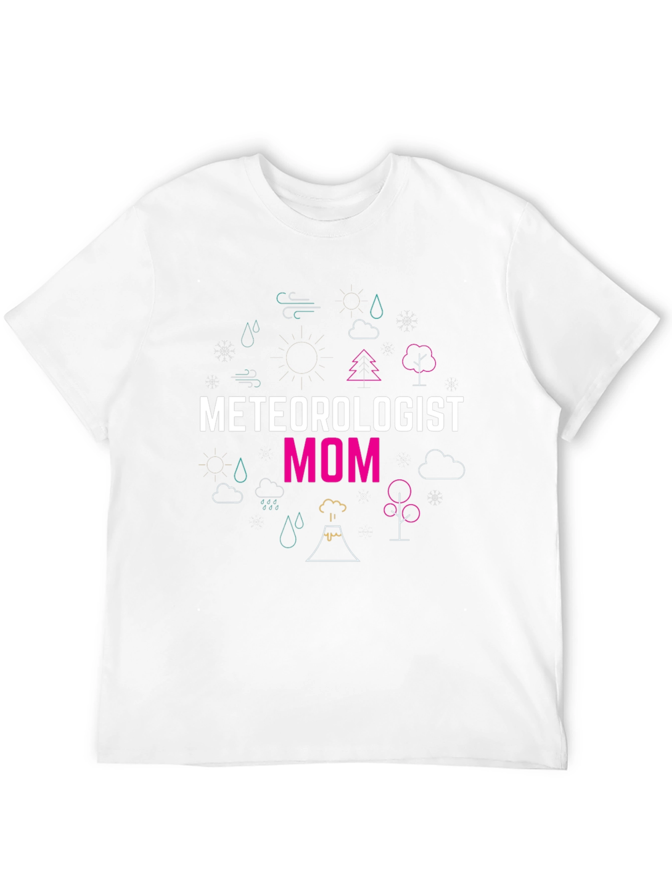 Meteorologist Mom Graphic T-Shirt