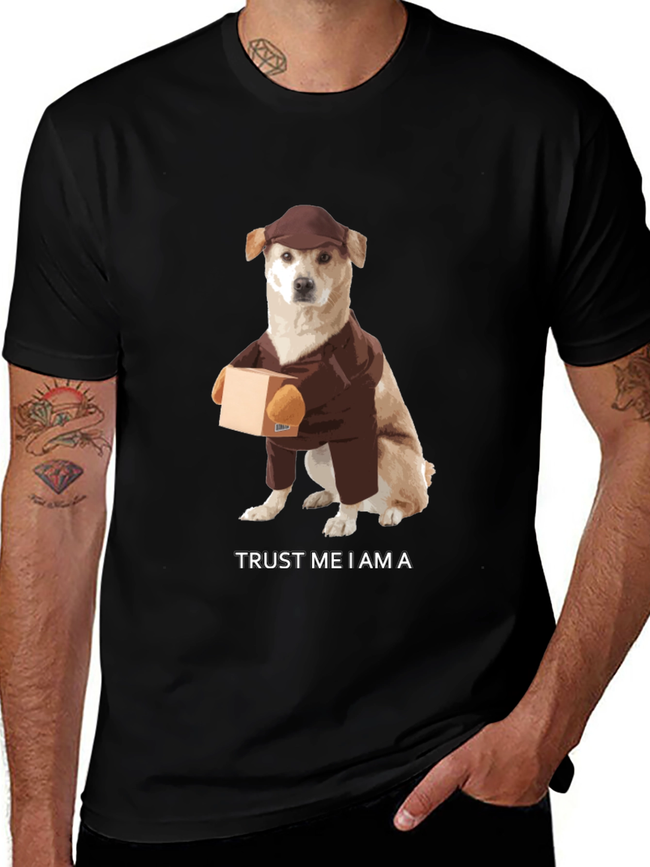 Dog Delivery T-Shirt - Trust Me I Am A...