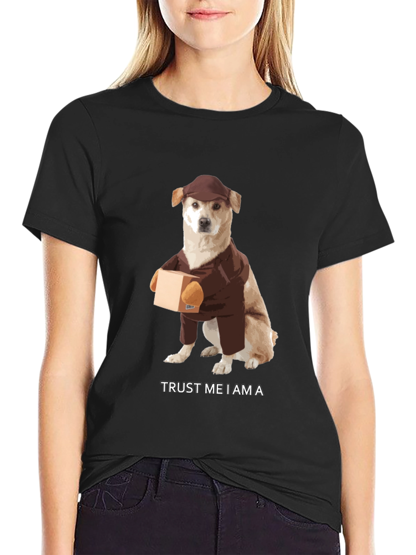 Dog Delivery T-Shirt - Trust Me I Am A...
