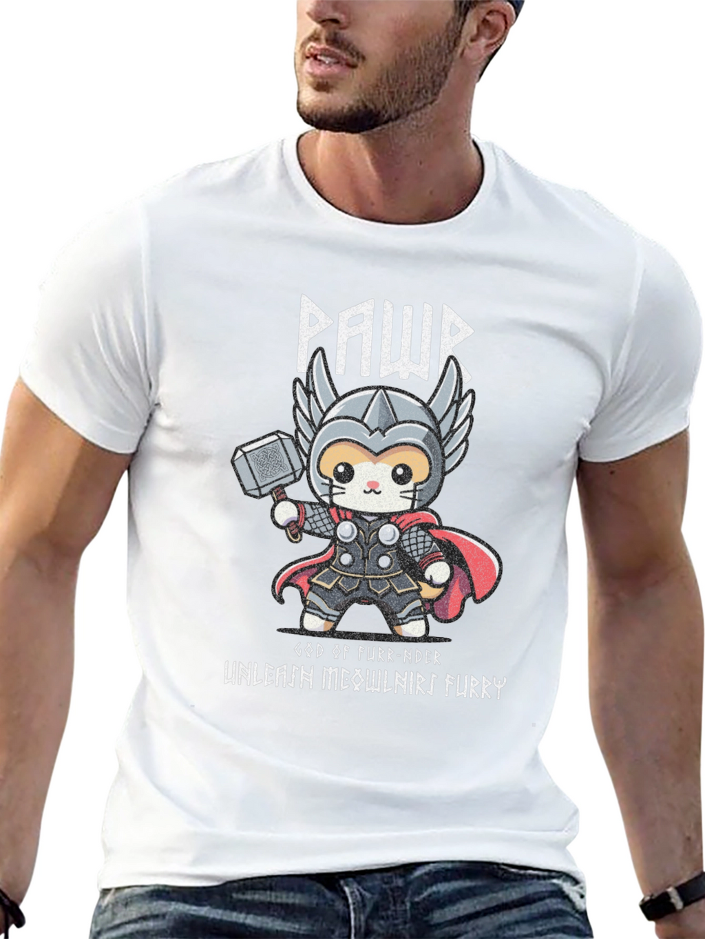 PAWR Thor Cat T-Shirt