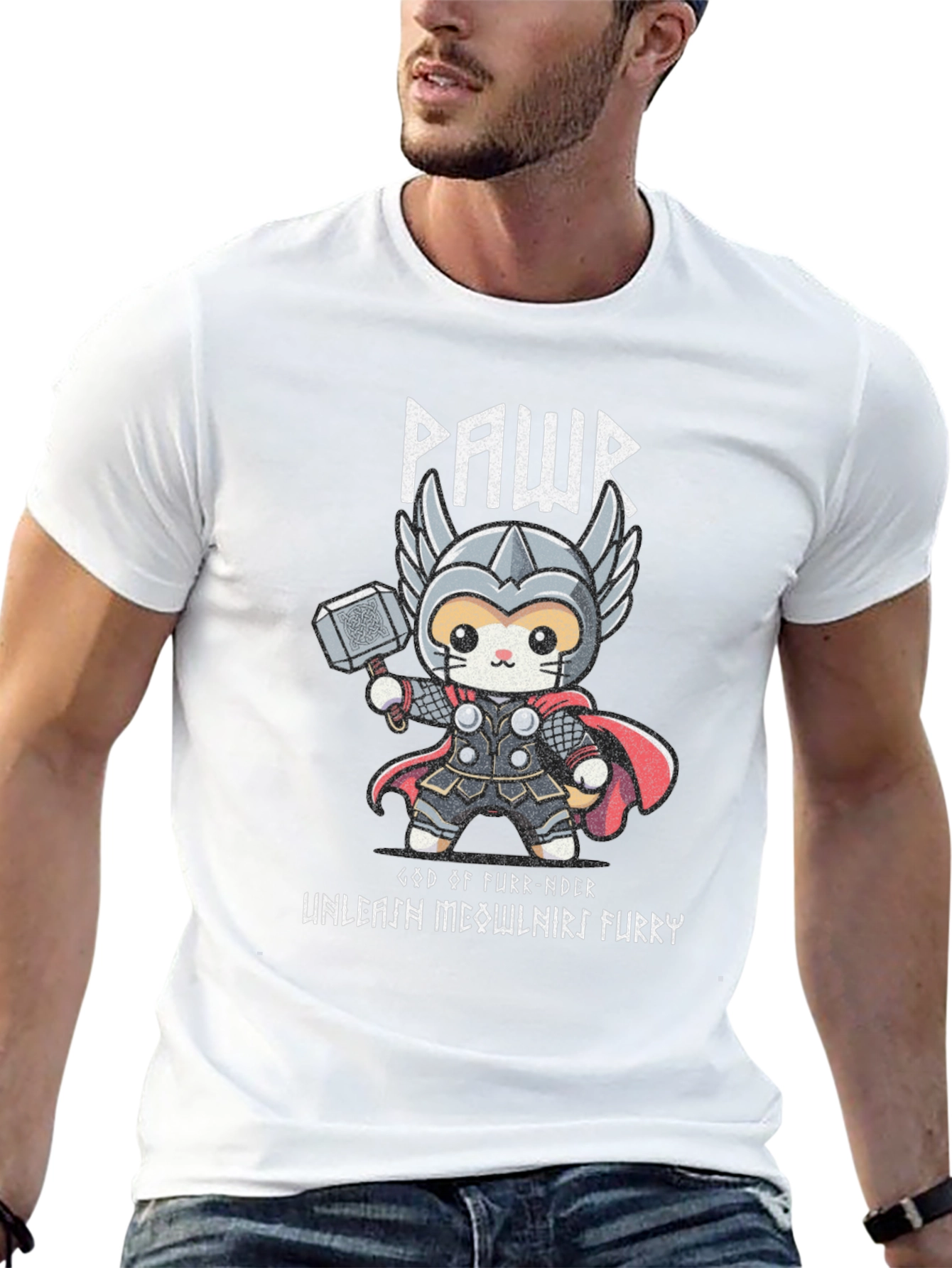 PAWR Thor Cat T-Shirt