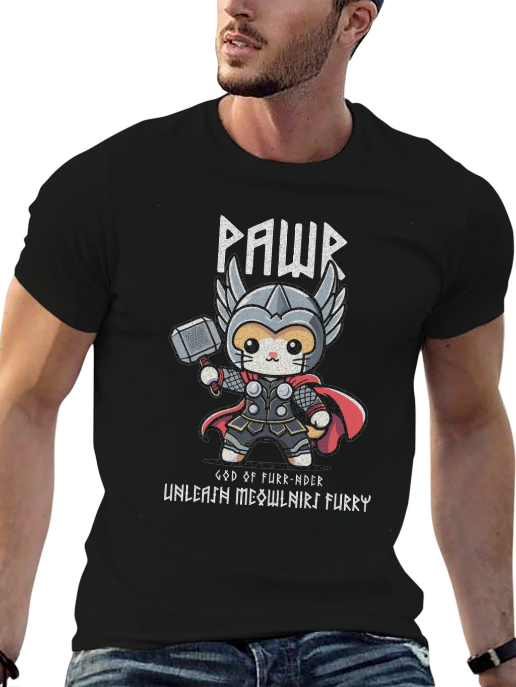 PAWR Thor Cat T-Shirt
