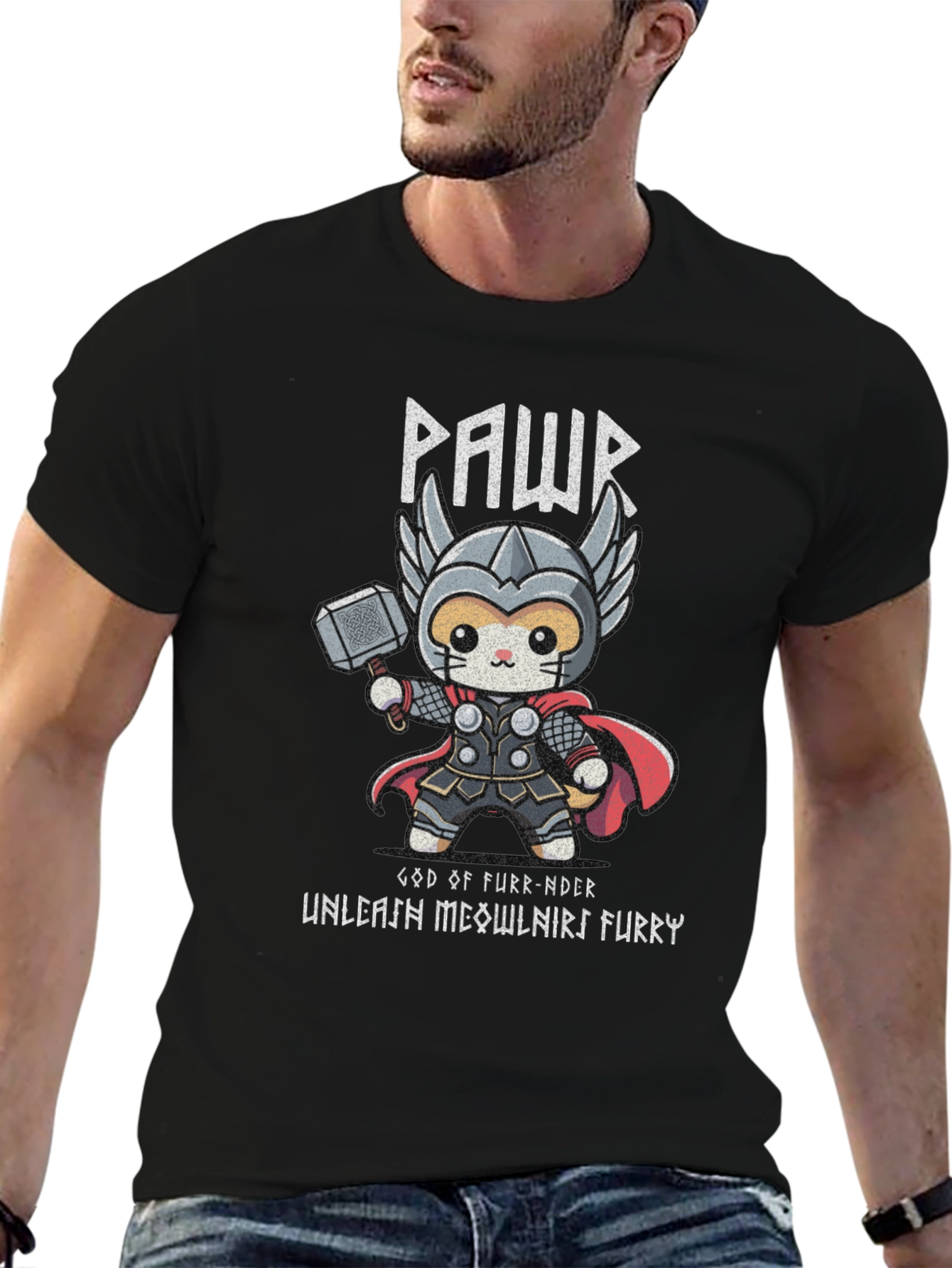 PAWR Thor Cat T-Shirt