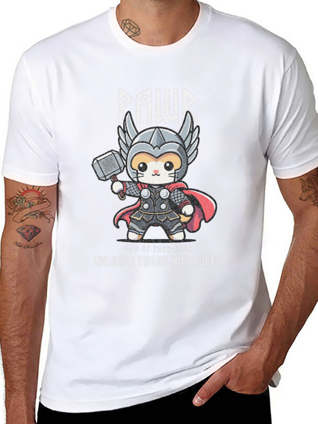 PAWR Thor Cat T-Shirt