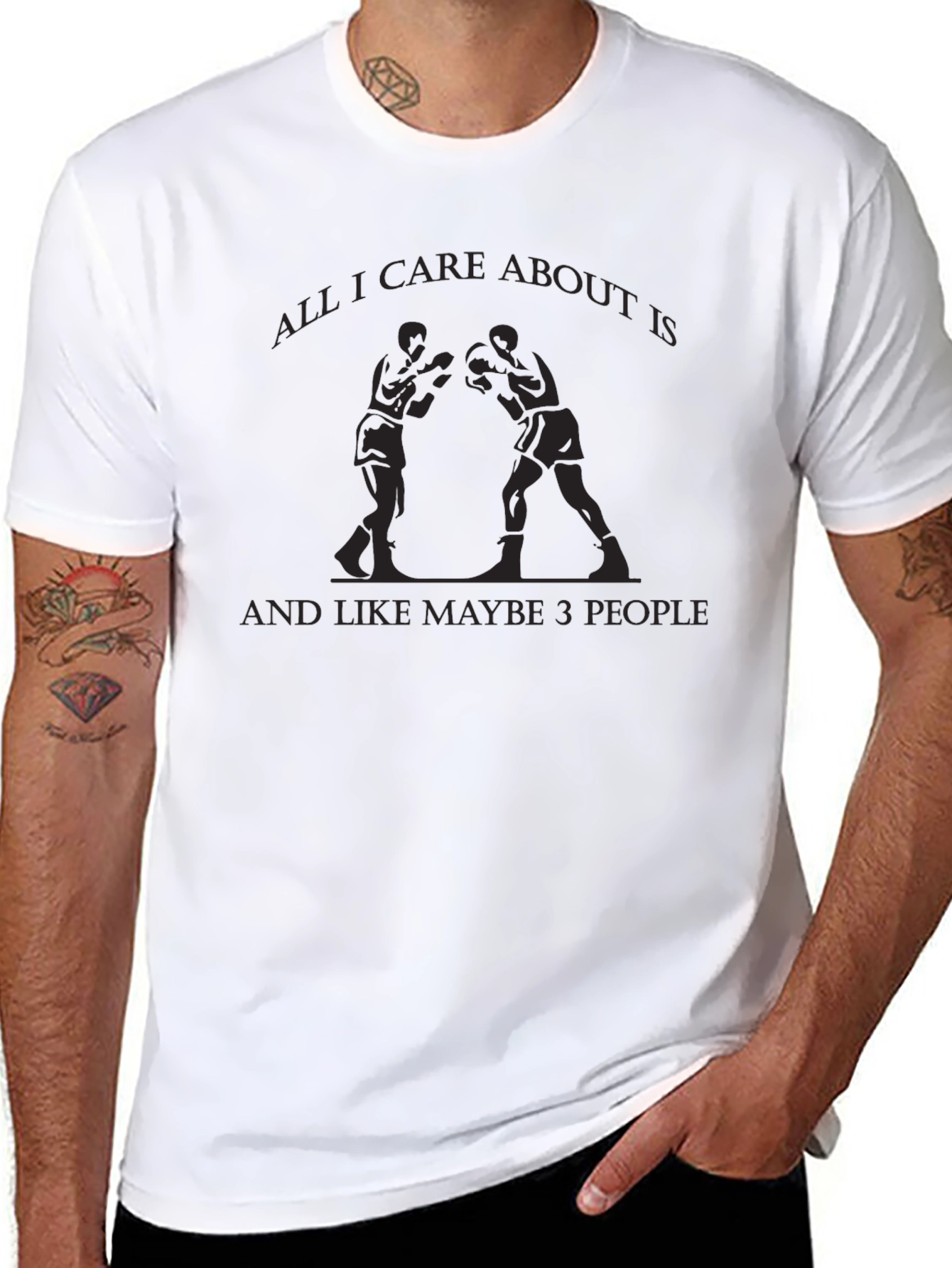 All I Care About Is Boxing T-Shirt