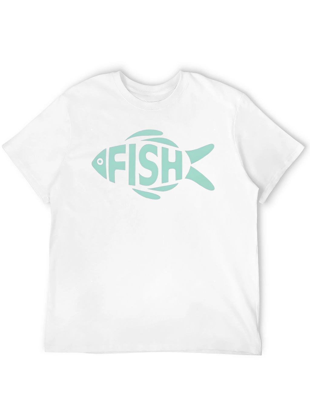 FISH Graphic Tee - Mens Black T-Shirt