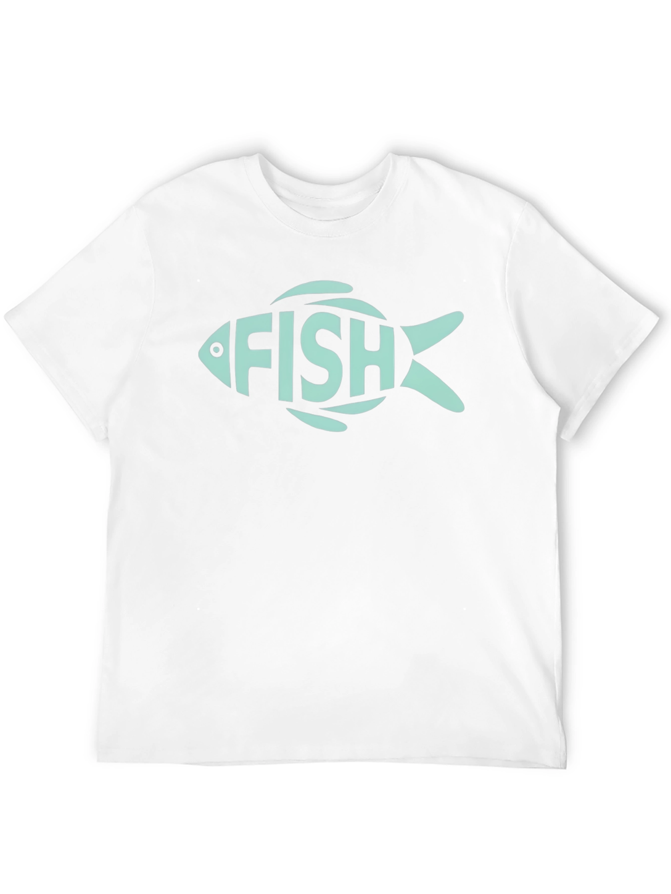 FISH Graphic Tee - Mens Black T-Shirt