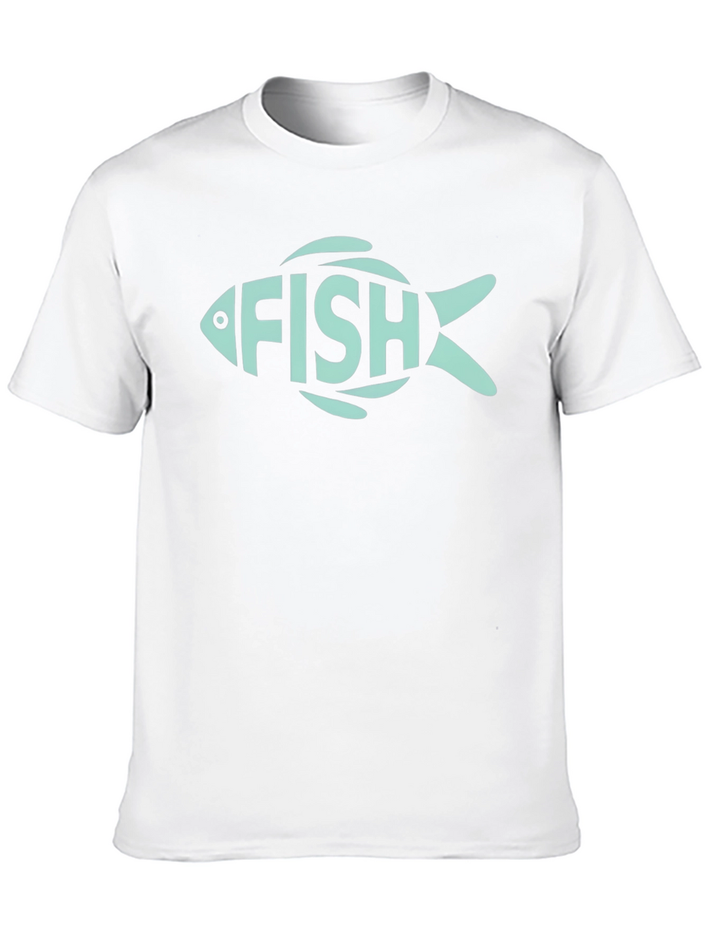 FISH Graphic Tee - Mens Black T-Shirt