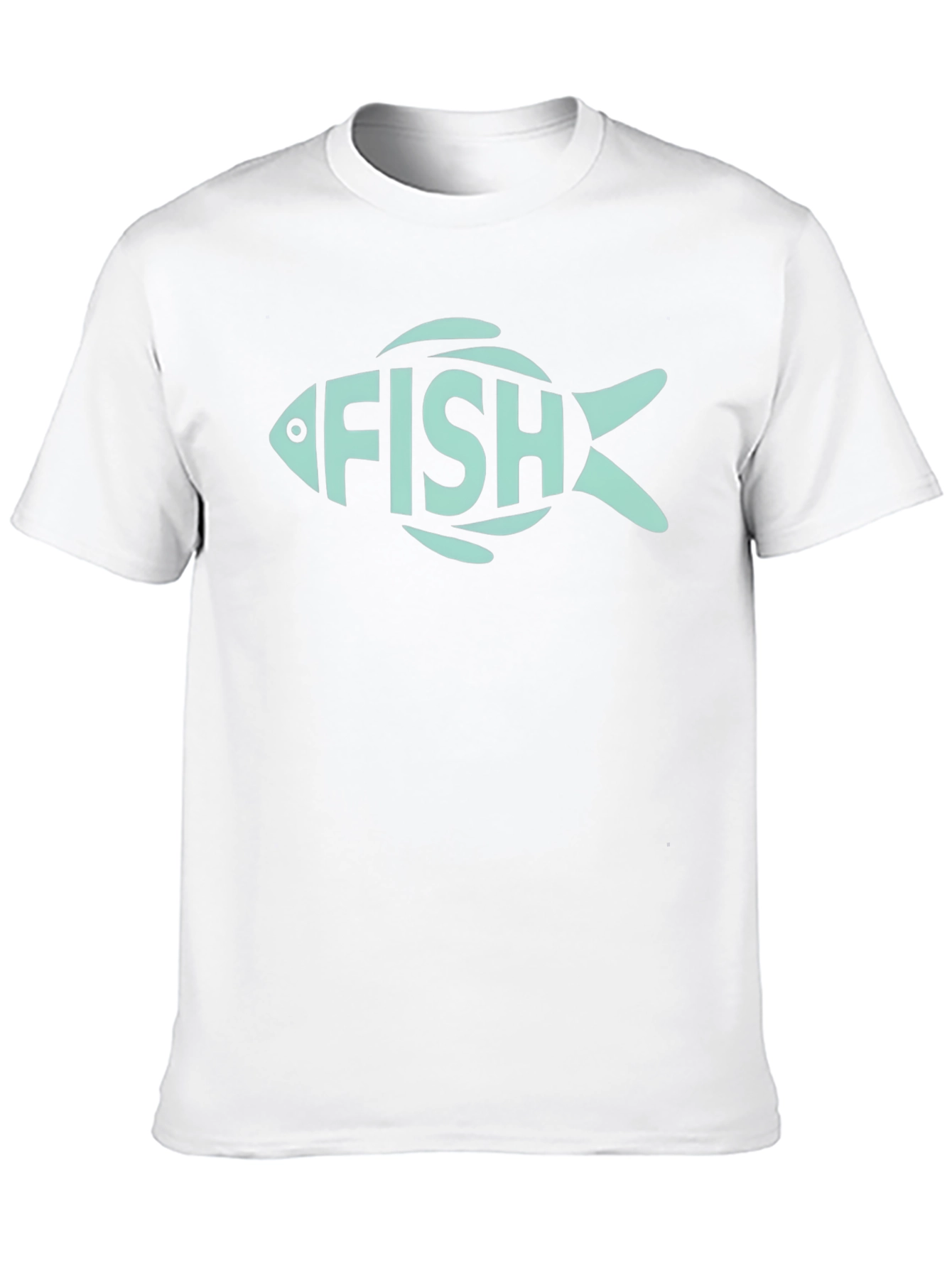 FISH Graphic Tee - Mens Black T-Shirt