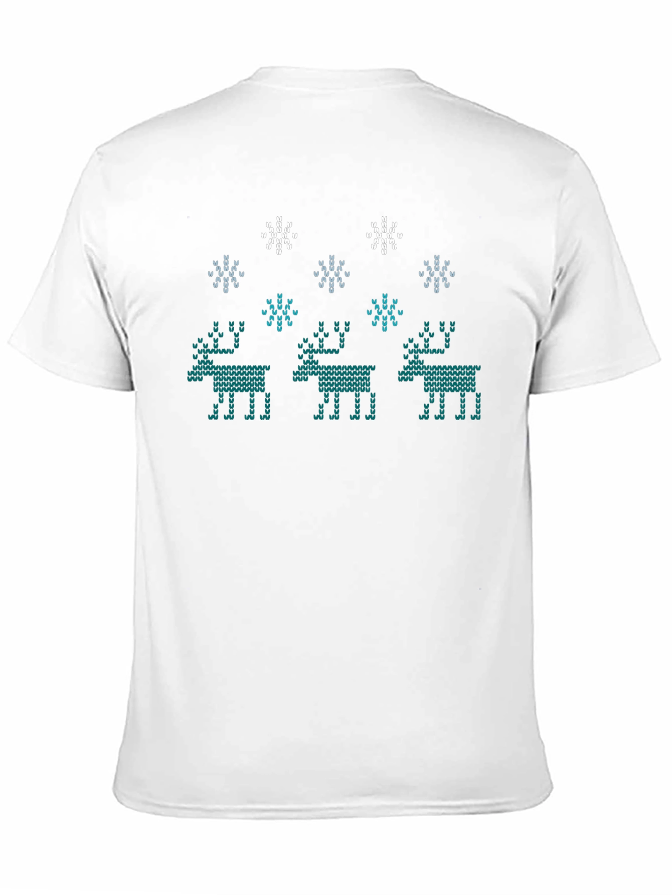 Knitted Reindeer Graphic Tee