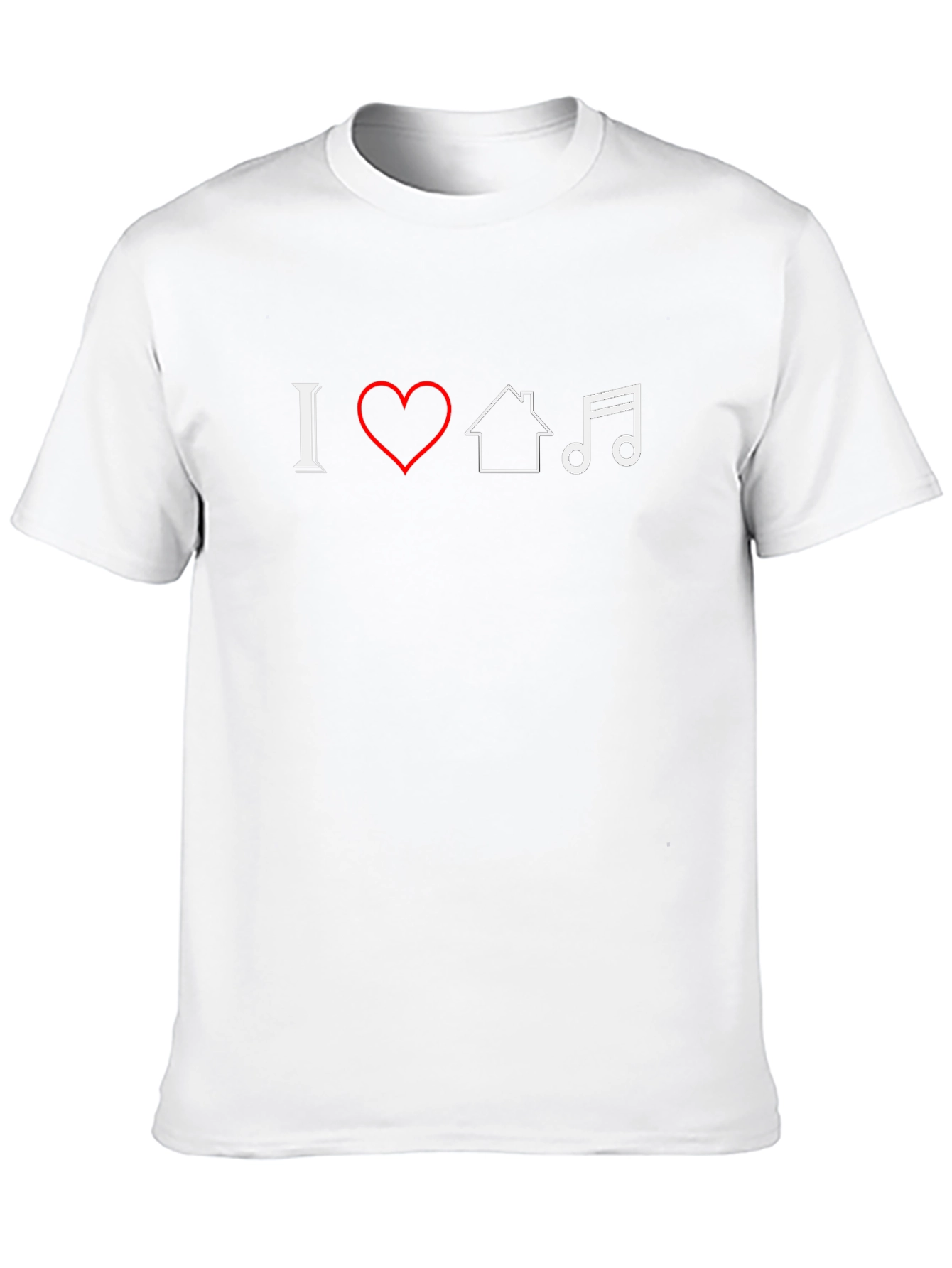I Love House Music T-Shirt