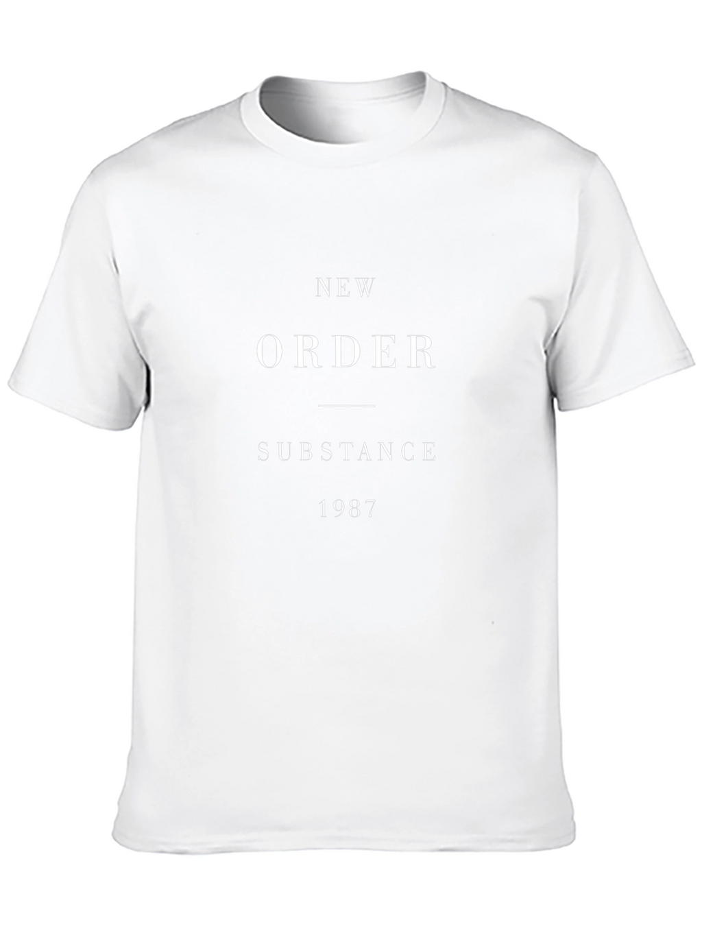 New Order Substance 1987 Graphic T-Shirt