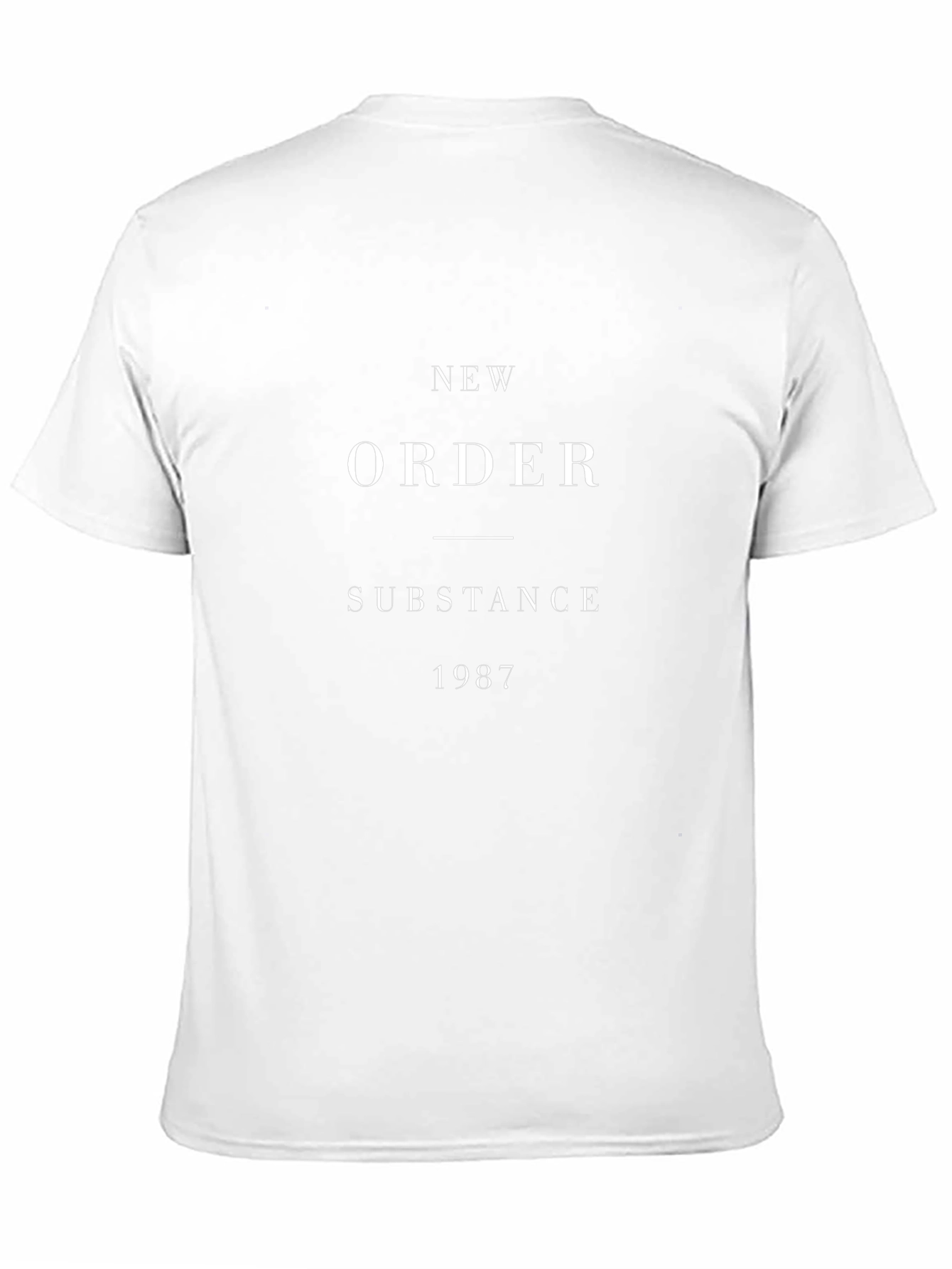 New Order Substance 1987 Graphic T-Shirt