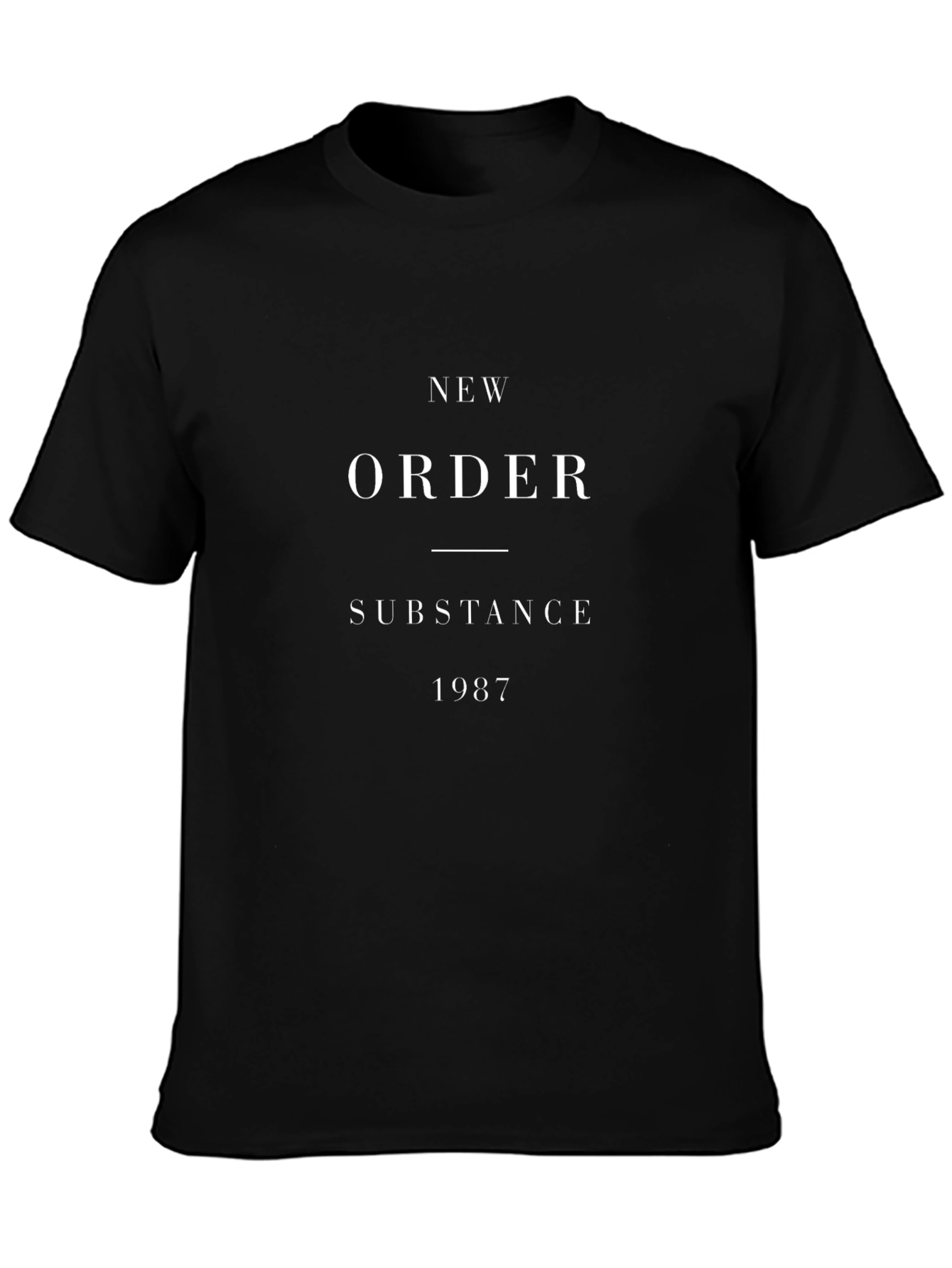 New Order Substance 1987 Graphic T-Shirt
