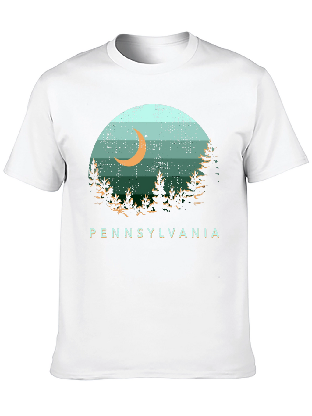 Pennsylvania Moon Graphic T-Shirt