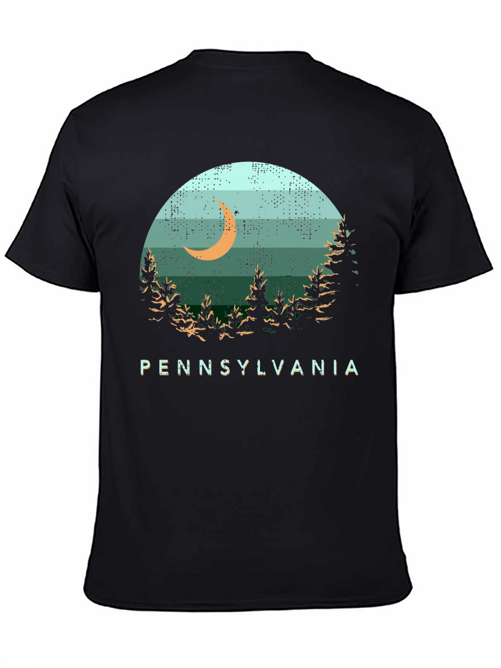 Pennsylvania Moon Graphic T-Shirt