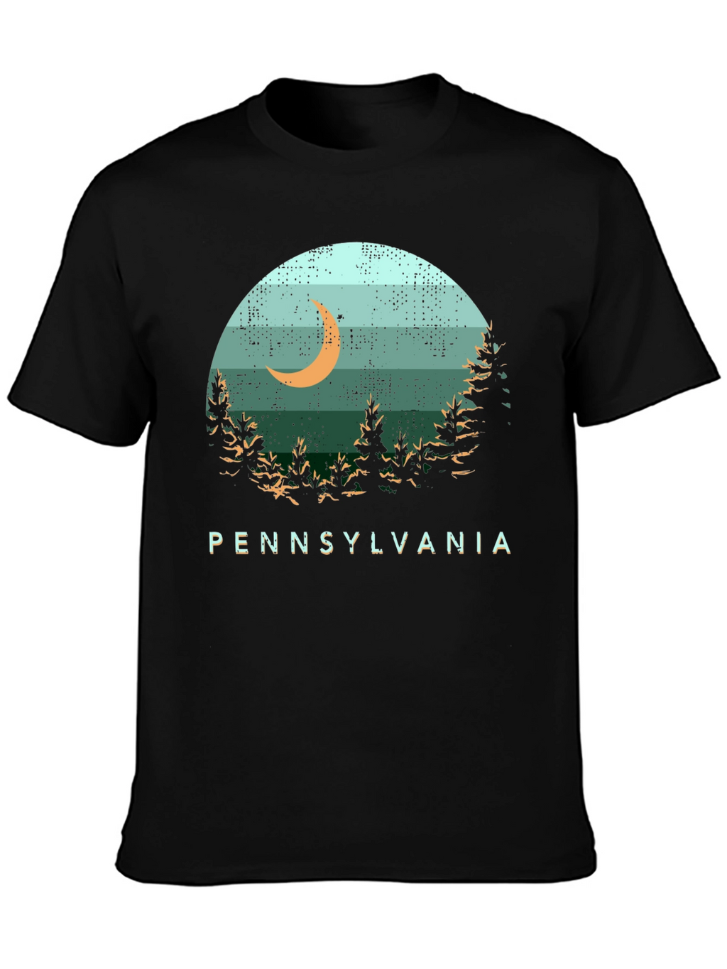 Pennsylvania Moon Graphic T-Shirt