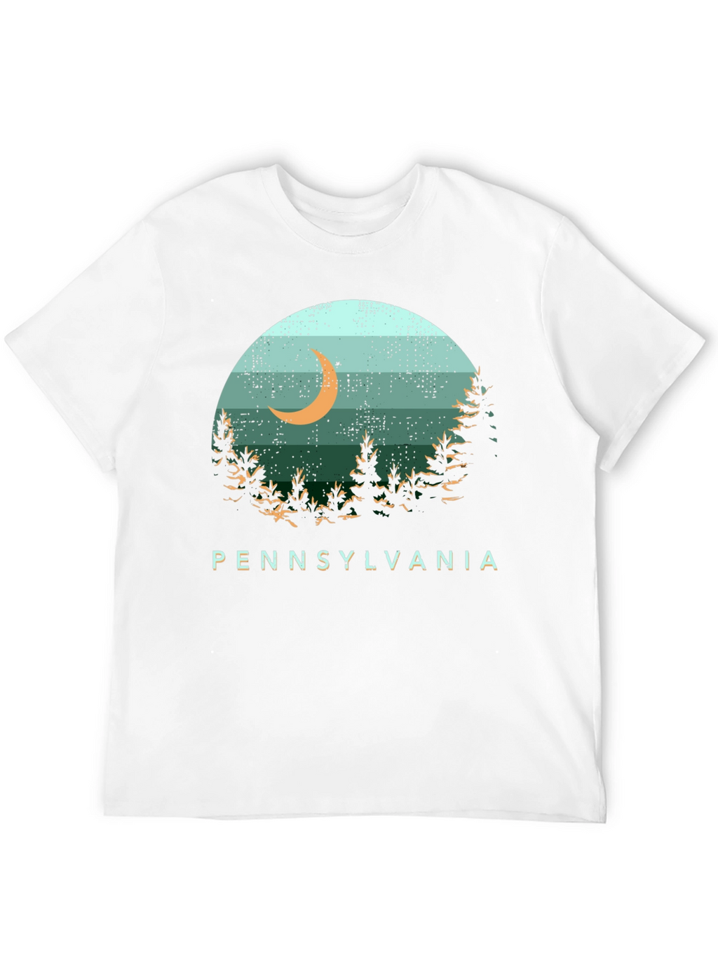 Pennsylvania Moon Graphic T-Shirt
