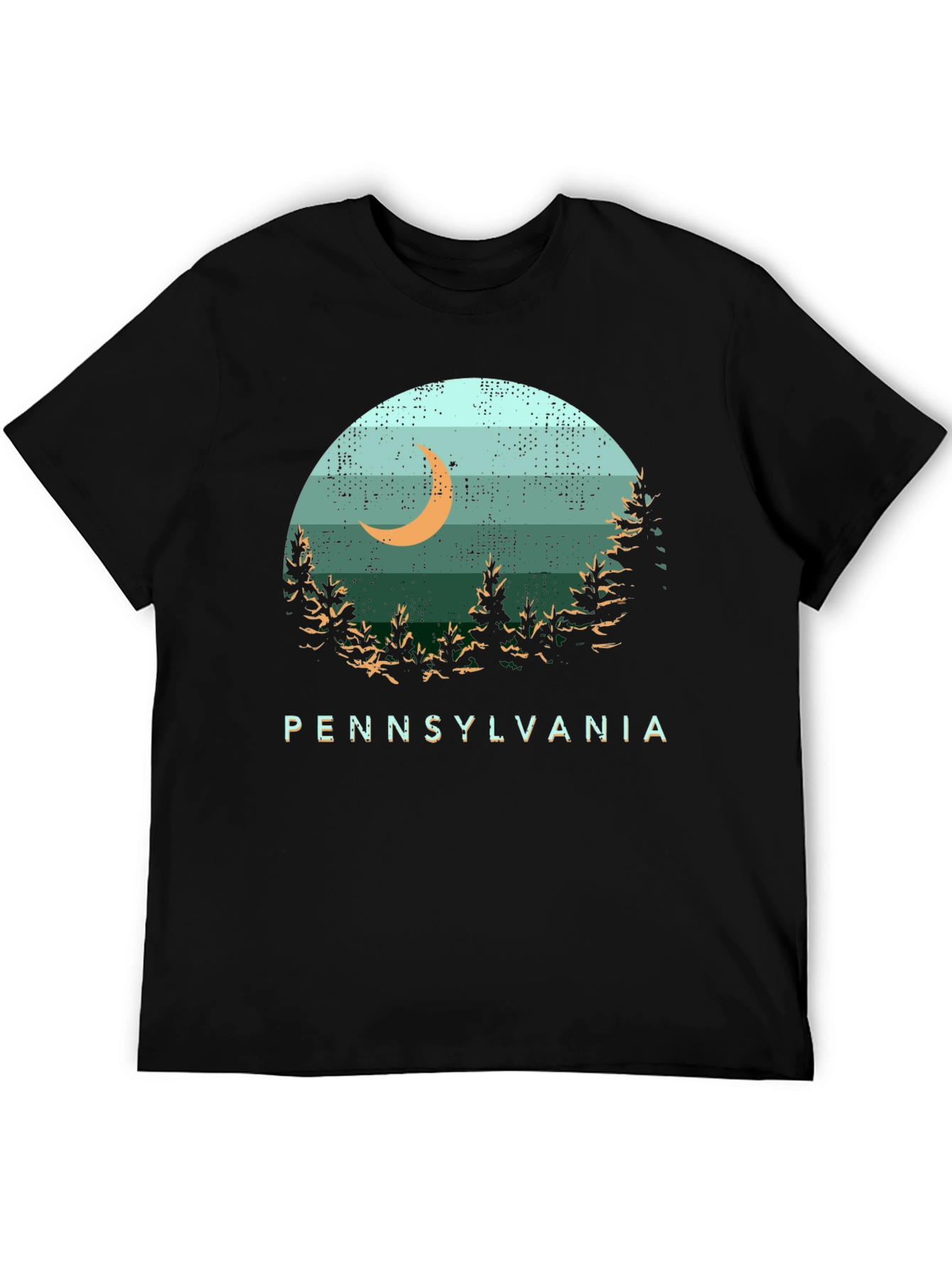 Pennsylvania Moon Graphic T-Shirt