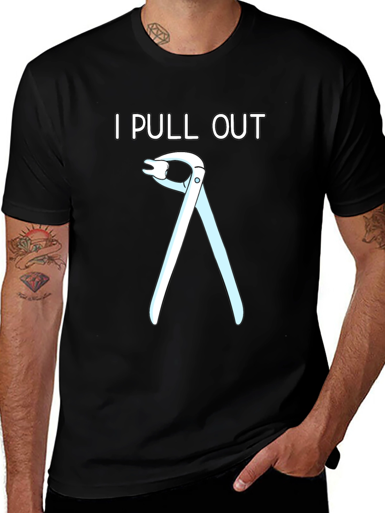 I Pull Out T-Shirt - Funny Dentist Tee