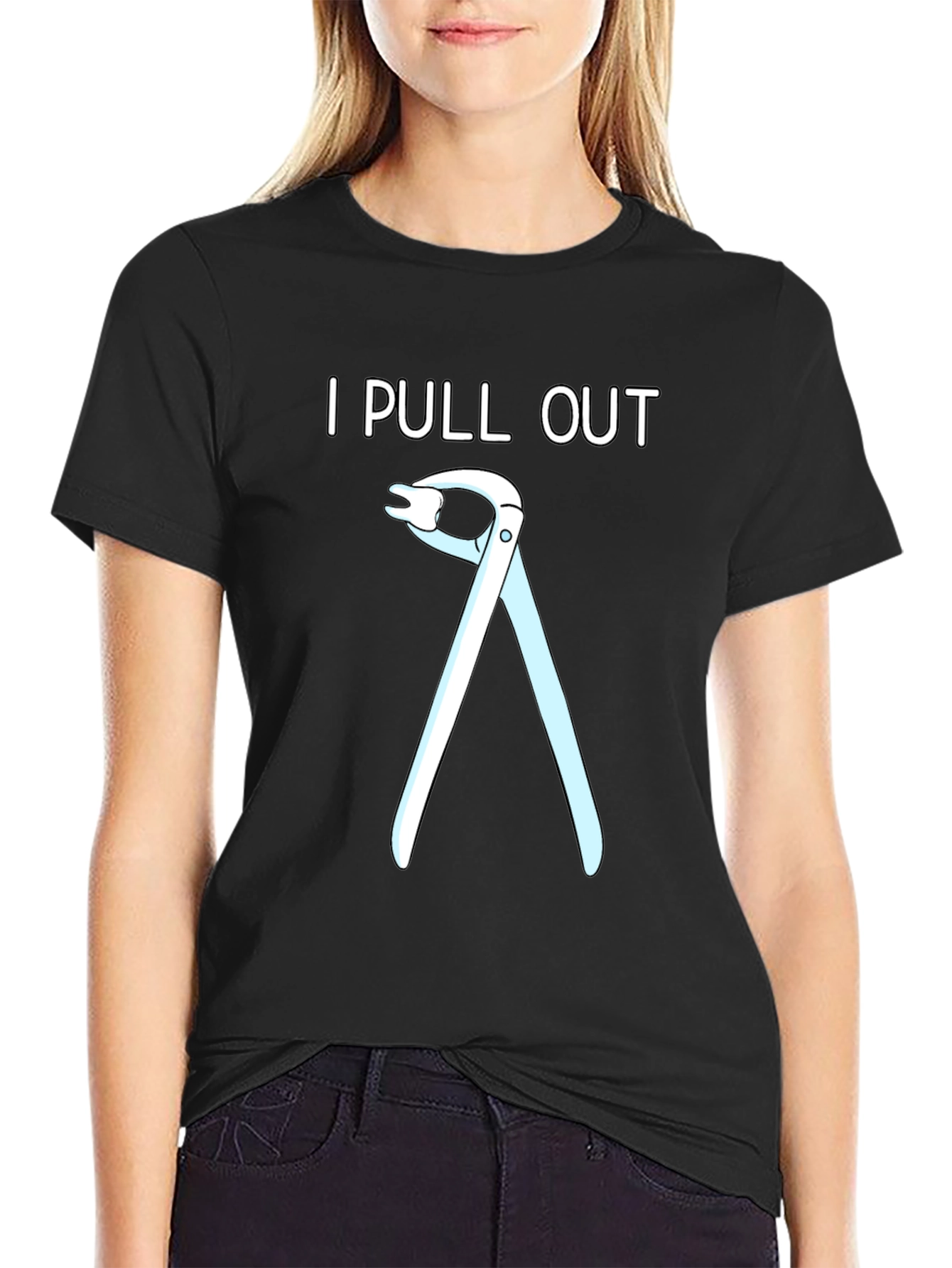 I Pull Out T-Shirt - Funny Dentist Tee
