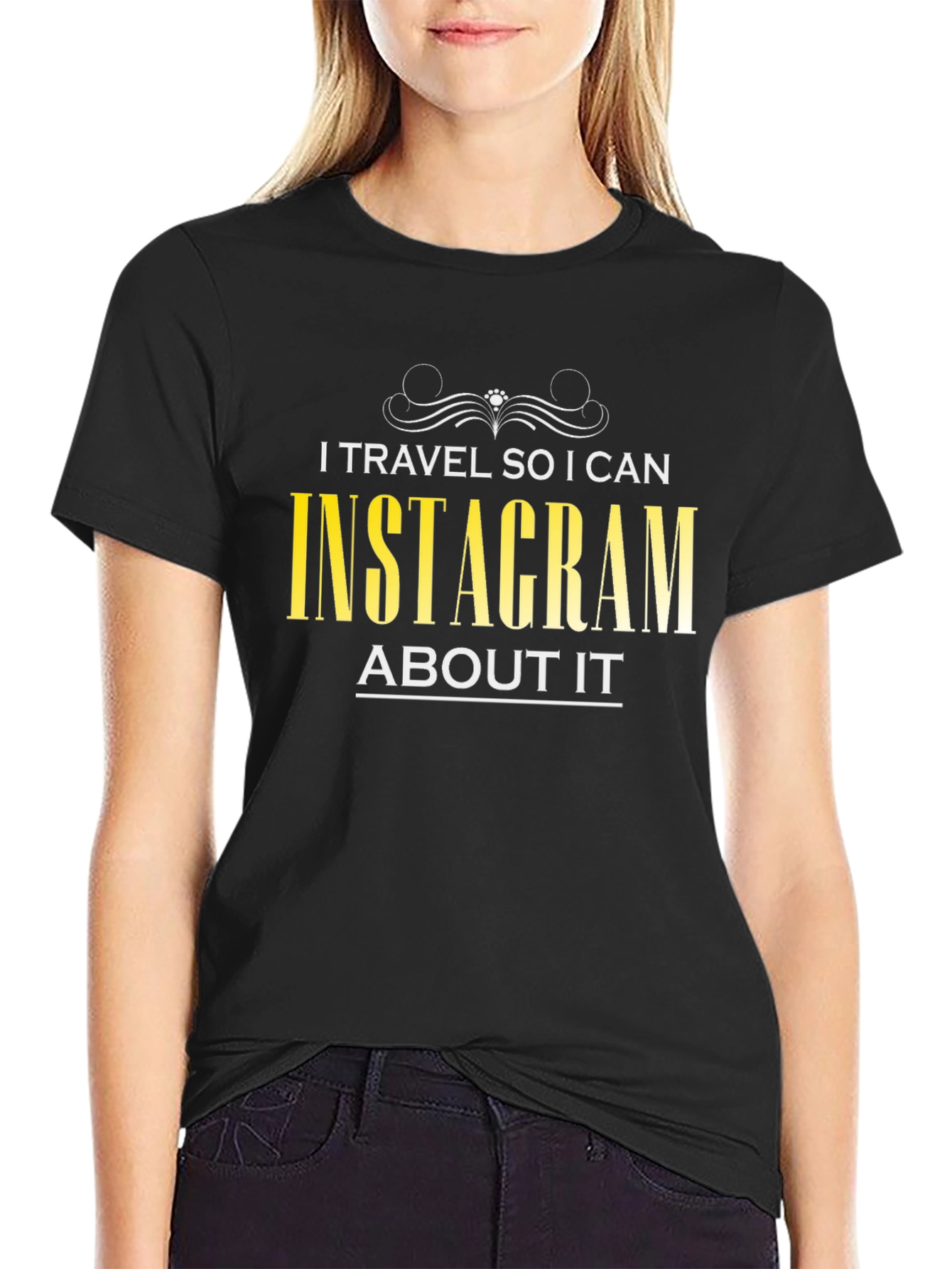 I Travel So I Can Instagram T-Shirt