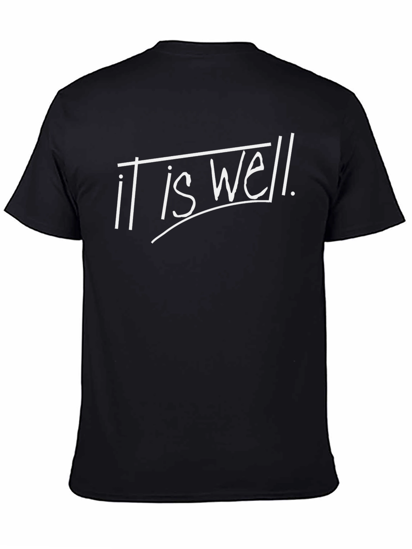 It is Well T-Shirt - Classic Black Tee