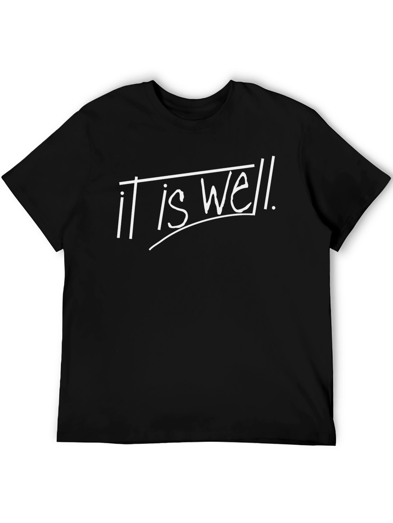 It is Well T-Shirt - Classic Black Tee