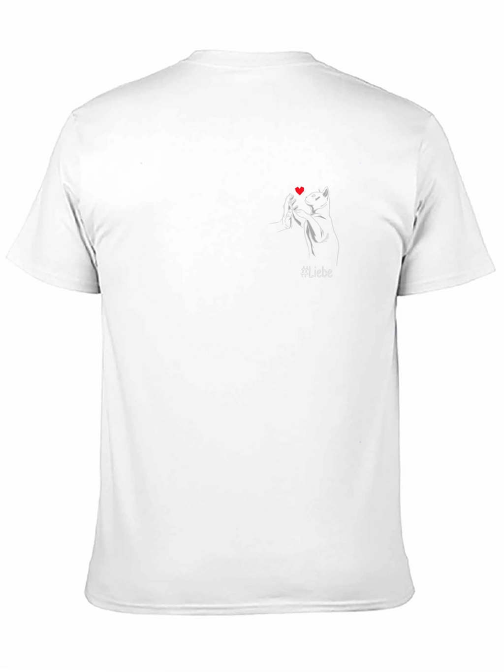 Liebe Cat Heart T-Shirt
