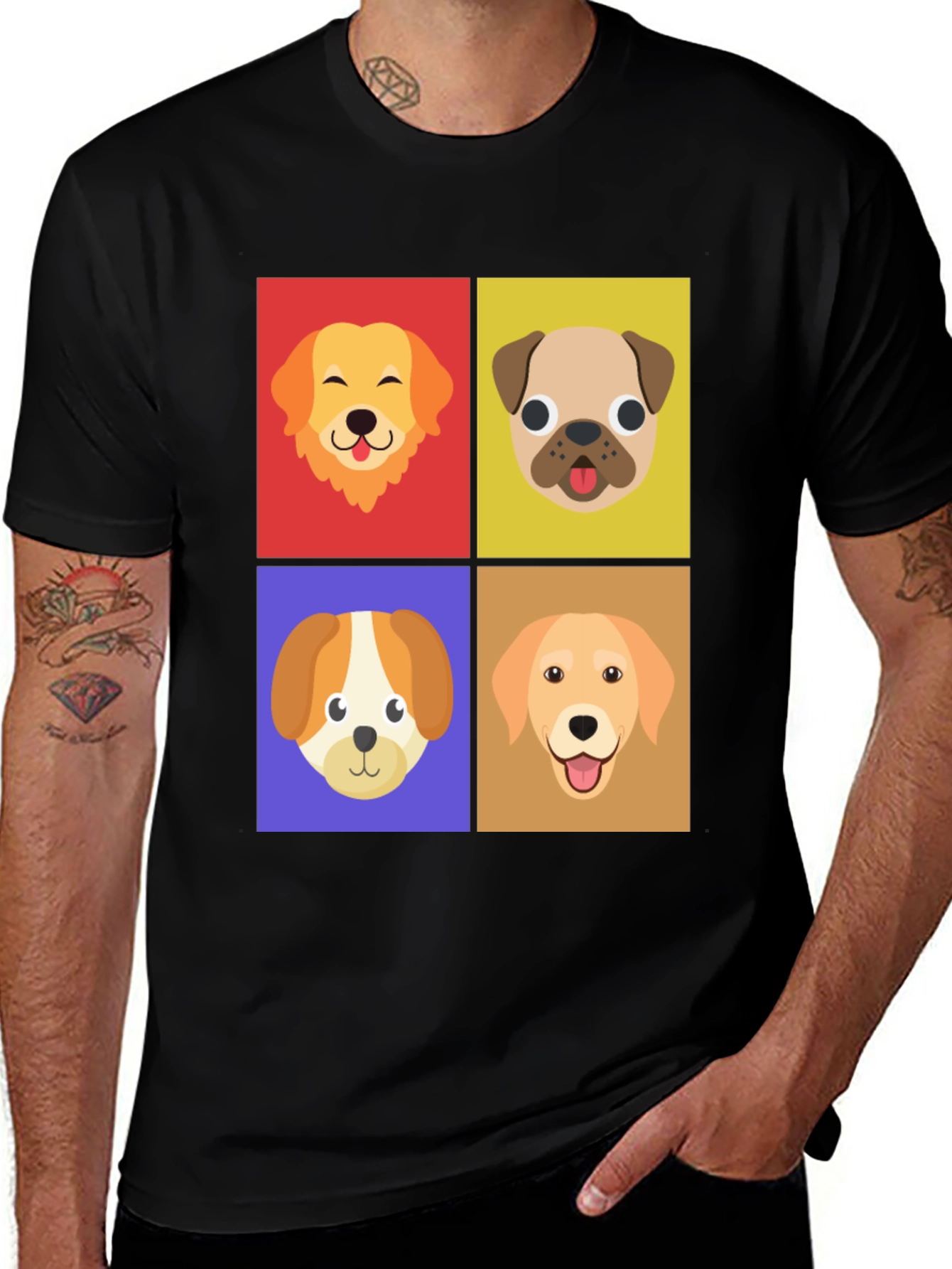 Dog Breed Pop Art T-Shirt - Cute & Trendy