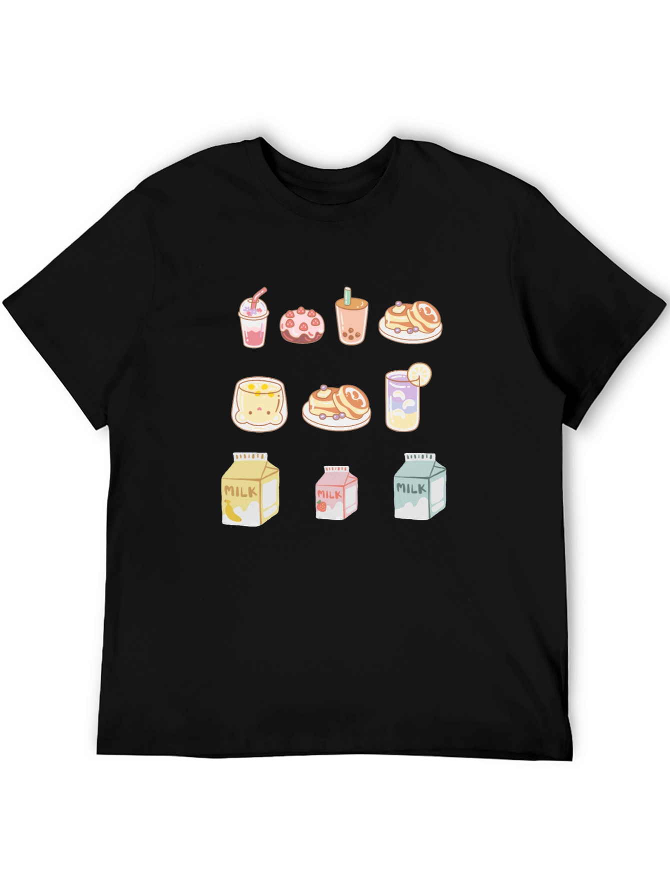 Kawaii Desserts Graphic T-Shirt