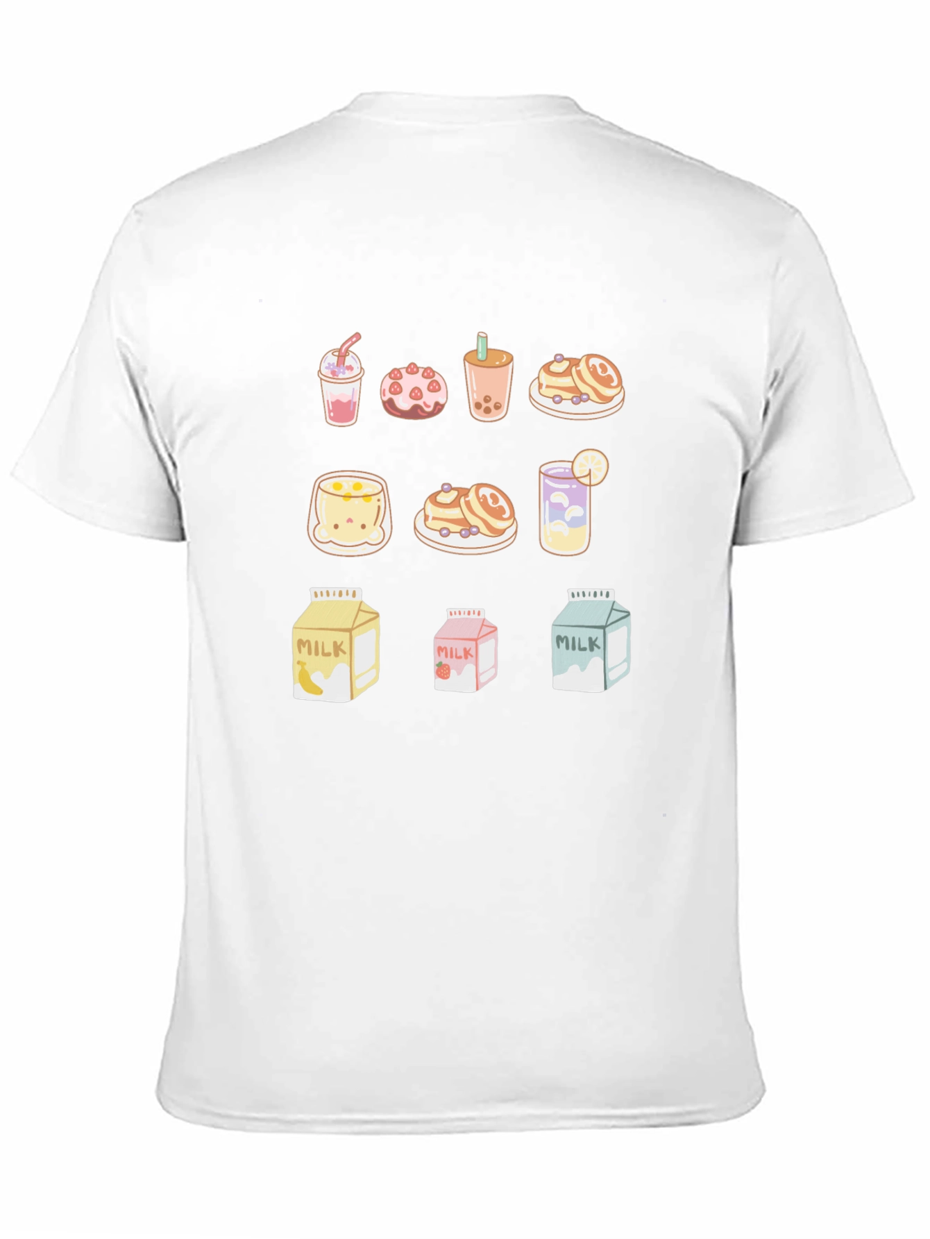 Kawaii Desserts Graphic T-Shirt