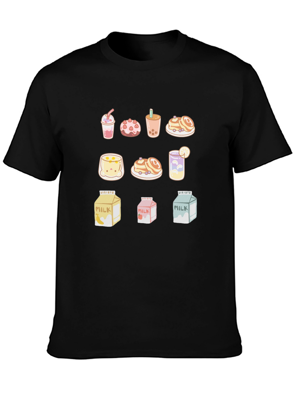 Kawaii Desserts Graphic T-Shirt
