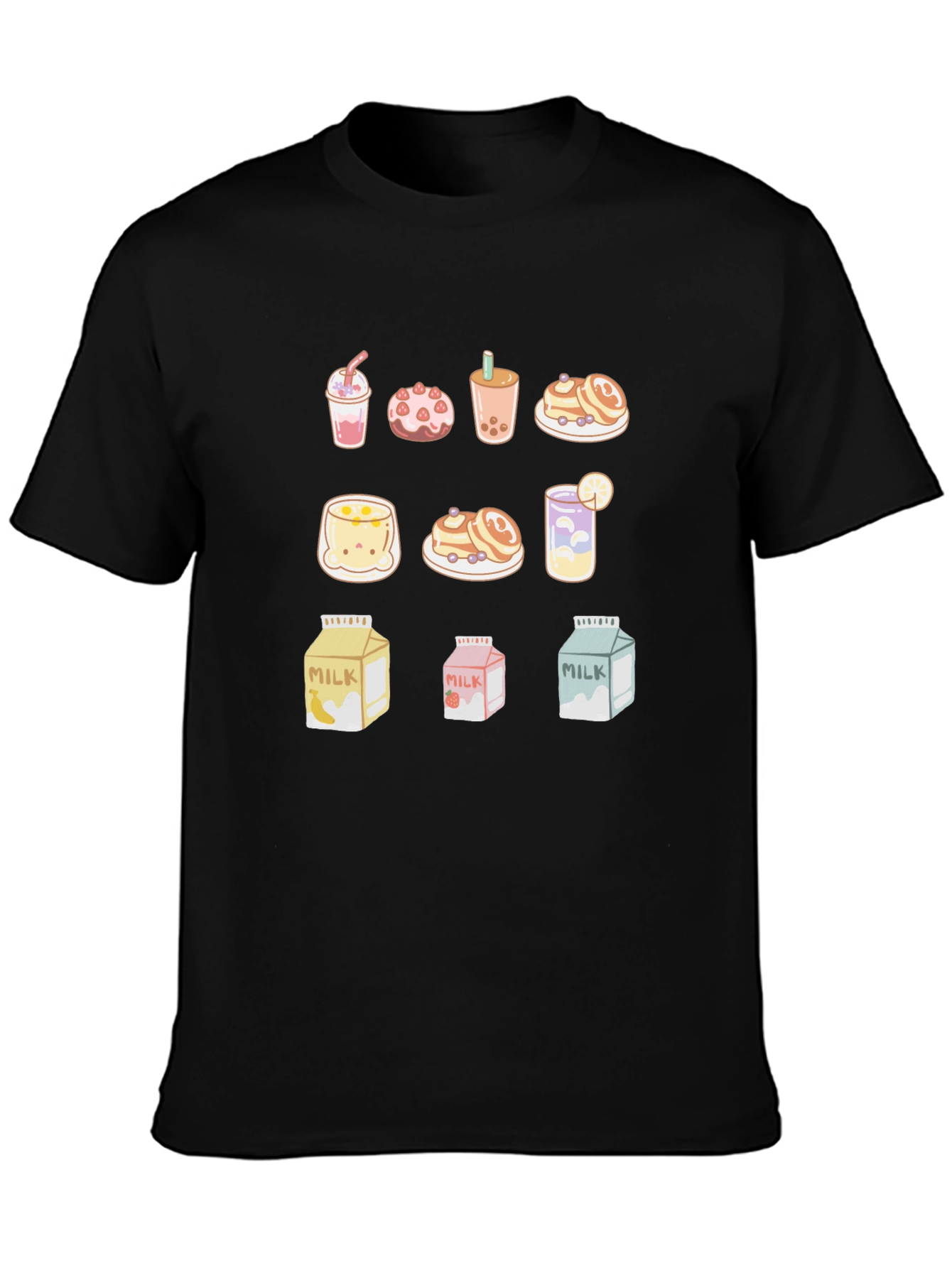 Kawaii Desserts Graphic T-Shirt