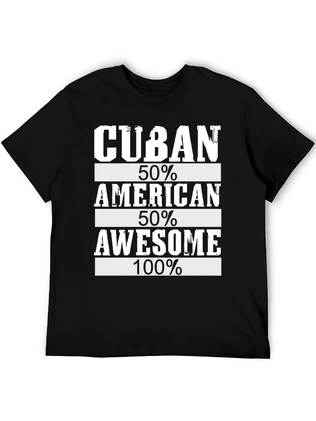 Cuban American Awesome Graphic T-Shirt