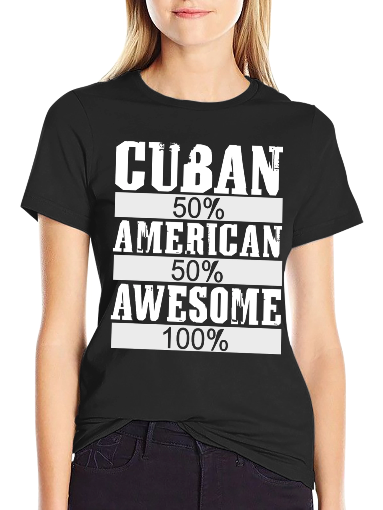 Cuban American Awesome Graphic T-Shirt