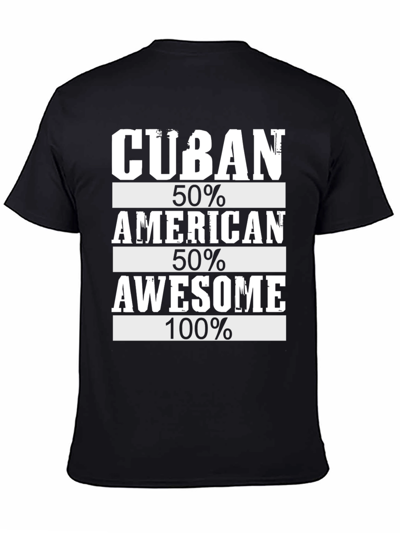 Cuban American Awesome Graphic T-Shirt
