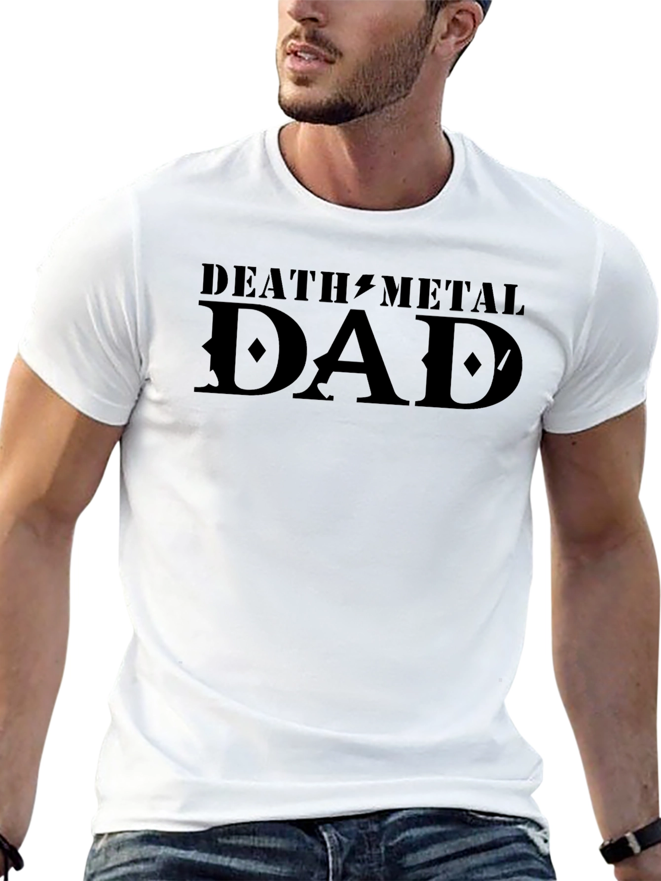 Death Metal Dad T-Shirt - Black