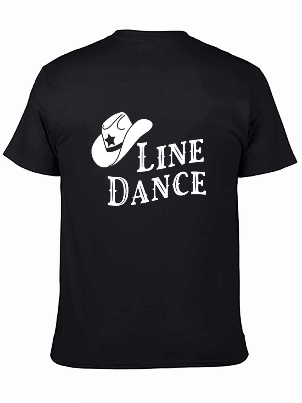 Line Dance Cowboy Hat Graphic Tee
