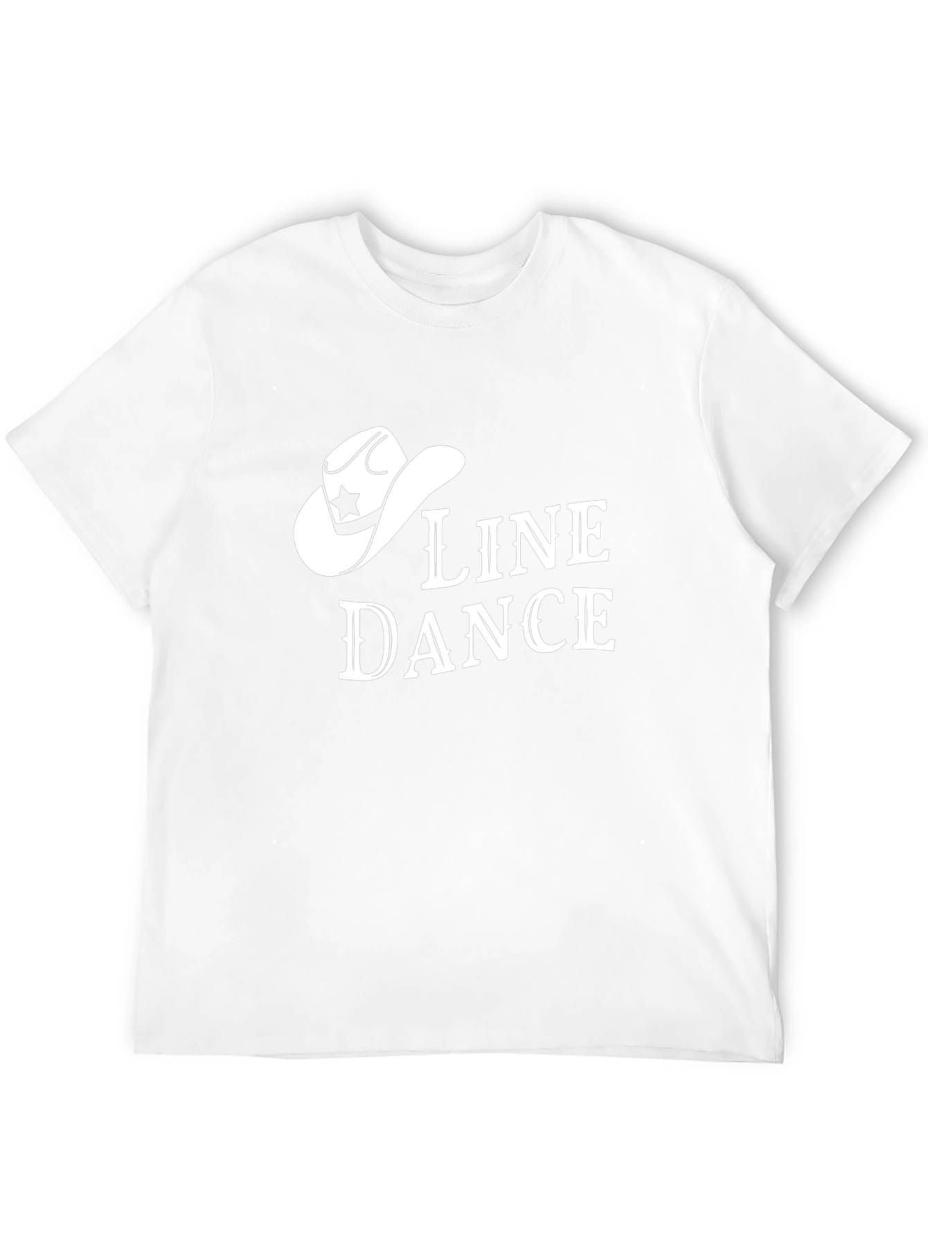 Line Dance Cowboy Hat Graphic Tee